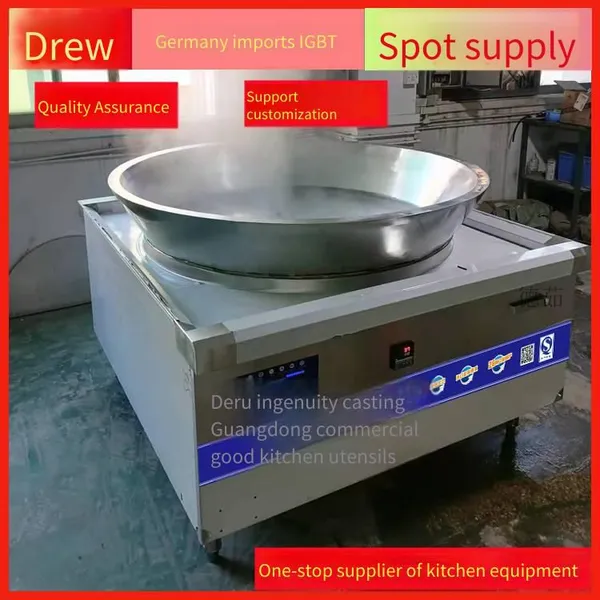Deru 304 Composite Bottom Soup Pot, Huainan Beef Soup Pot, Electromagnetic Mutton Soup Pot, With a Capacity of 1 Ton photo-3