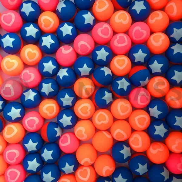 Factory Wholesale Various Design Bouncy Ball Printed Bouncy Toy Rubber Balls photo-3
