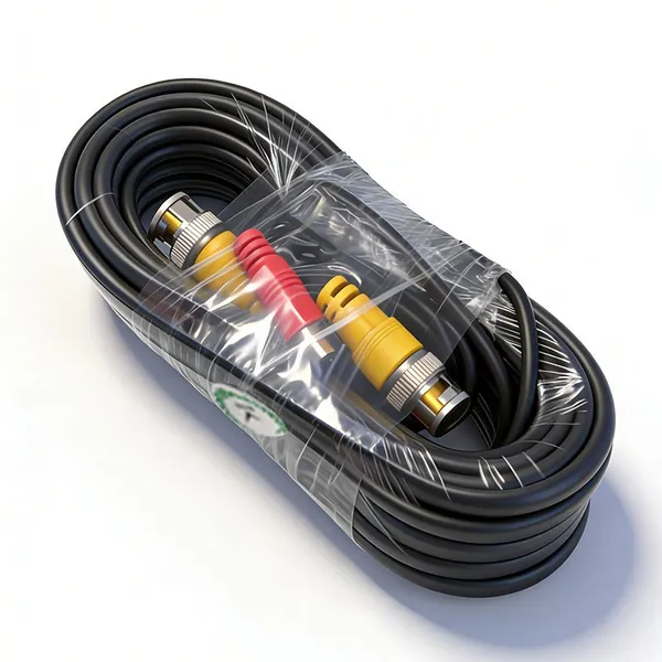 Bncdc Security Surveillance Camera Video Coaxial Cable, High-definition Closed-circuit Television System Power Supply Video Cable, Copper Core photo-5