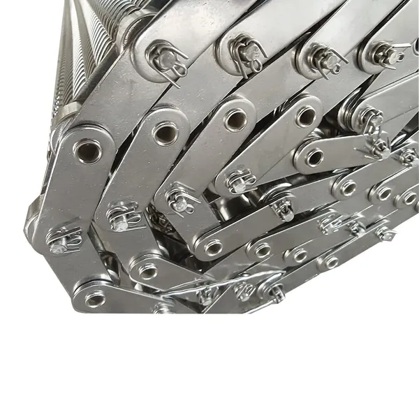 Custom Chain-driven Stainless Steel Wire Mesh Conveyor Belts, High-temperature Resistant Metal Belts, Widths 300, 500, 800 mm photo-5