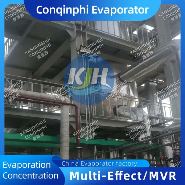 Multi-Effect Falling Film MVR Evaporator With Forced Circulation for Industrial Wastewater Treatment photo-3