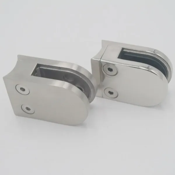 Stainless Steel Glass Panel Clamp for Shower Enclosure