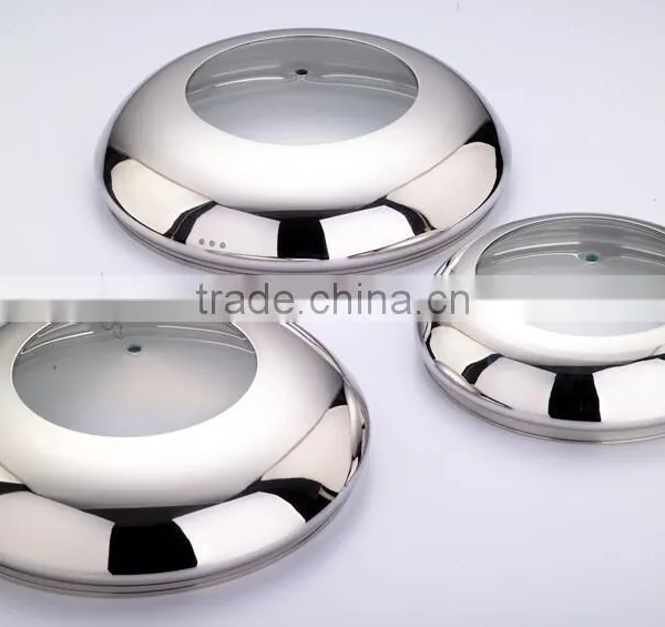 Stainless Steel Wok Lid G Type photo-2