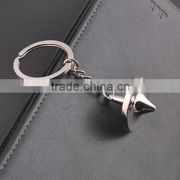Factory Direct High-grade Metal Key Inception Props Fantasy Gyro Keychain photo-2