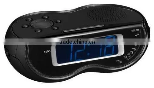 Very Hot Cheap Fancy Table Big Size Desktop Alarm Clock Radio photo-2