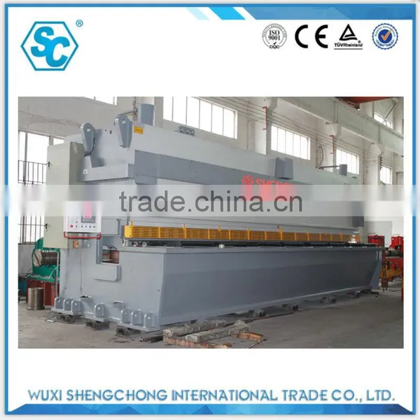 QC11K 16x8000mm CNC Shear Equipment for Iron Sheet Processing