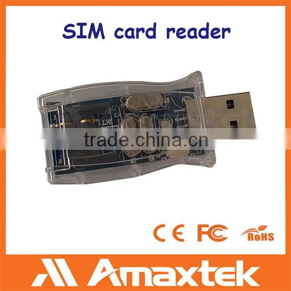Amaxte New Products High Quality PC/ SC Sim Card Reader photo-2