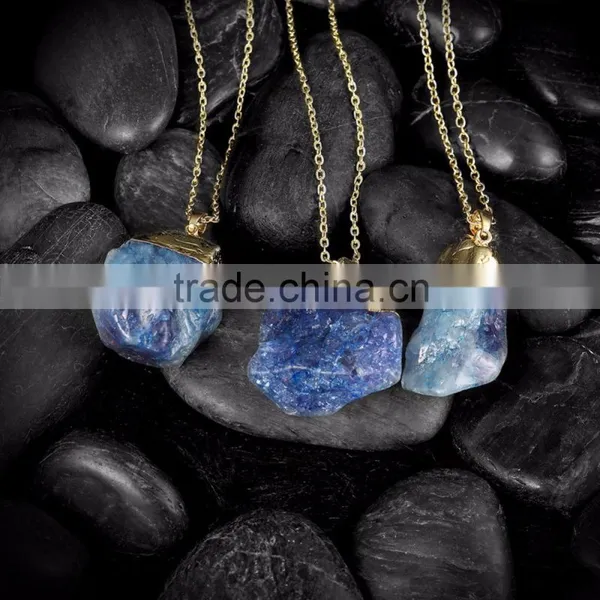Popular Beautiful Stone Necklaces Jewelry, Fashion Stone Pendant Necklace photo-4