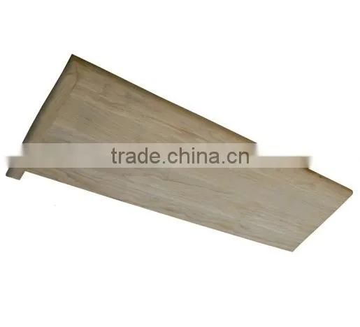 Oak Wood Stair Treads With Double Returns photo-3