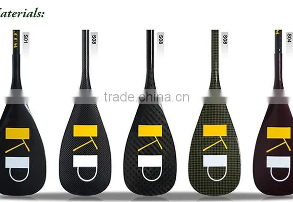 Red Kevlar Carbon Fiber 3 Piece SUP Paddle photo-4