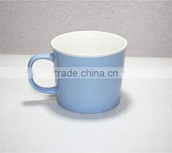 380 CC New Bone China Cheap Soup Mugs With Handle photo-2