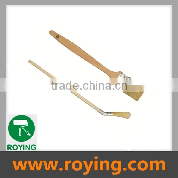 Touch up Wodden Handle Corner Brush With Pure Bristle