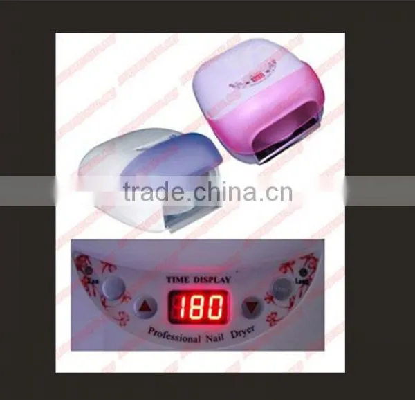 EW-259 !High Quality New, 2in1 36w Led Nail Lamps/nail uv Lamp 110V 220V(EU Plug) With 4pcs 9W 365nm Bulb,wholesale,
