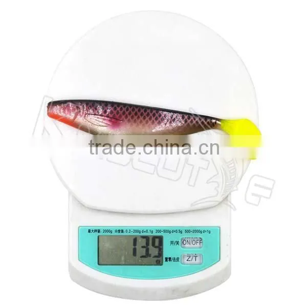CHGTCS01 Factory Price Soft Fishing Tackle Shad Swimbait Trout Bass Pike Lures photo-3