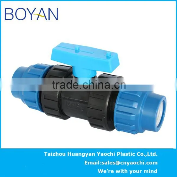 BOYAN Pvc Trunnion Double Union Ball Valve photo-5