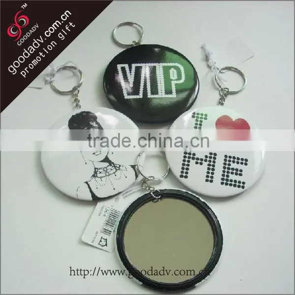 Wholesale Fine Quality Customized Multipurpose Mirror Key Rings gd Printed With Smile Face Quality Choice photo-5