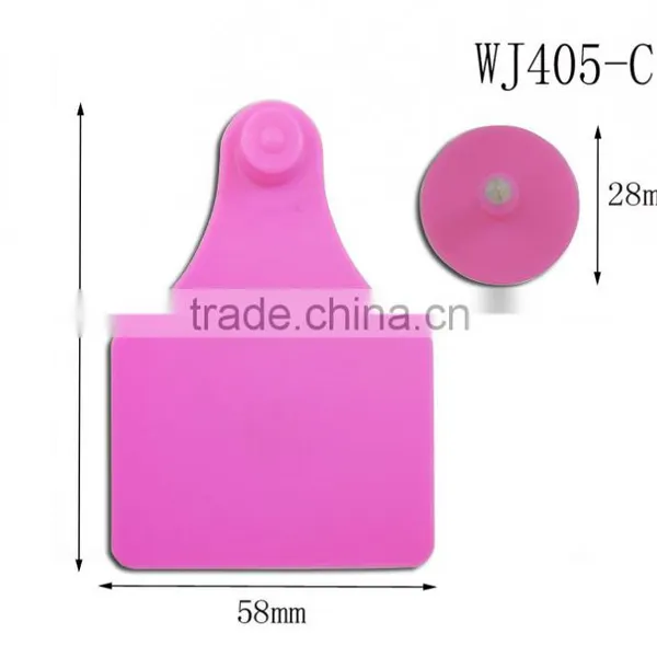 WJ405-C Blank Green Cattle Ear Mark photo-5
