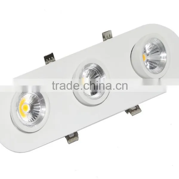 3*7W Adjustable Three Heads COB Led Trunk Lamp OMK-GS004-3 With ce Rohs photo-2
