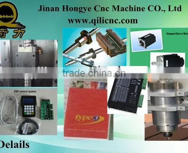 2015 Jinan High Quality T-slot Table 6090 Cheap Price Mini Ball Screw 3 Axis Cnc Carving Machine Router photo-4