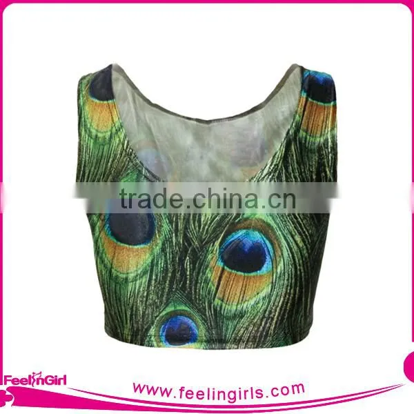 Factory Price Fancy Wholesale Summer Crop Tops Fancy photo-5