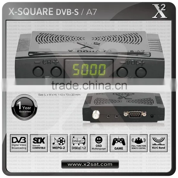 dvb-s,hd satellite receiver from X Square Technology
