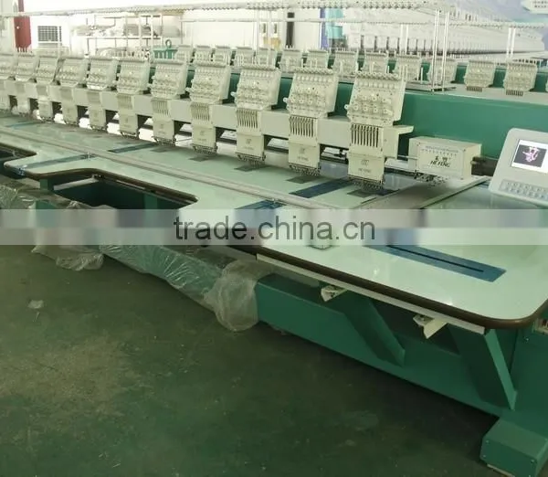 15 heads high speed embroidery machine
