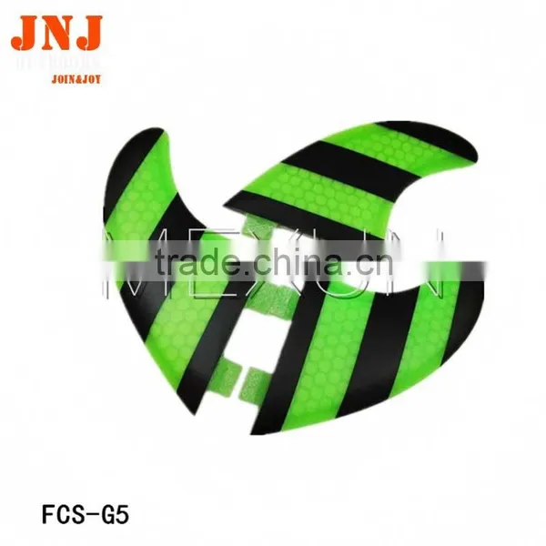 Perfect Quality FCS M G5 Fins With Carbon Fiber Honey Comb Material for Surfing FCS 002 Size M photo-2