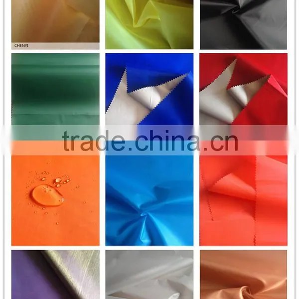 Manufacturer 100poly Waterproof PU Coated Taffeta Roll photo-4