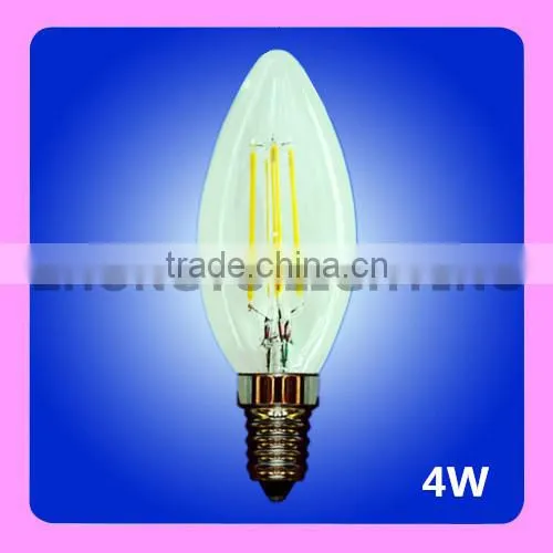 New Seller UL RoHS Decorative Dimmable Candle C32/B10 LED Filament Bulb With Cheap Price photo-2