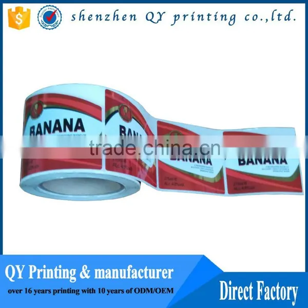 Roll Printed Vinyl Strong Adhesive Label, Waterproof Permanent Adhesive Shelf Label photo-2
