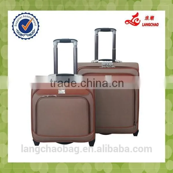 Business Type Light Weight High Quality Material Aluminum Push Trolley Popular Design Boarding Luggage Bag photo-3