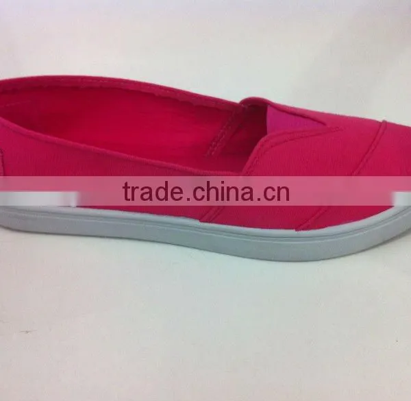 2015 Ladies Injection Canvas Shoes