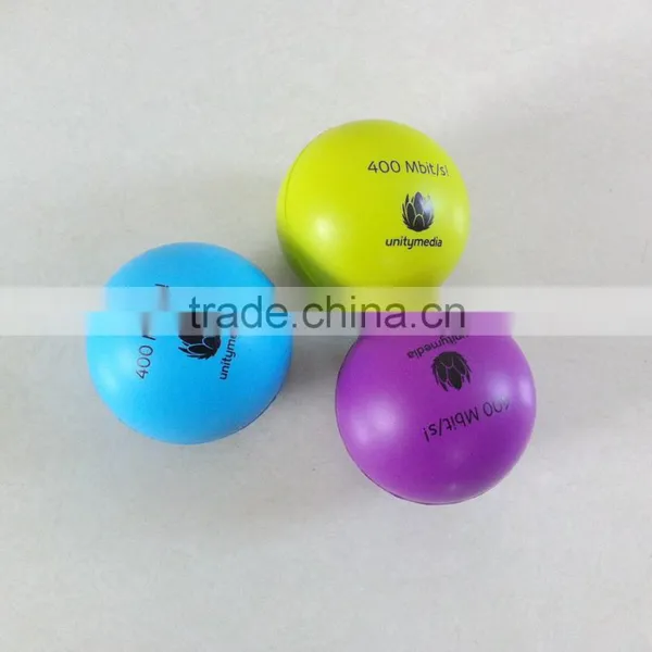 pu Gloss Stressball 3 Colors Foam Ball photo-3