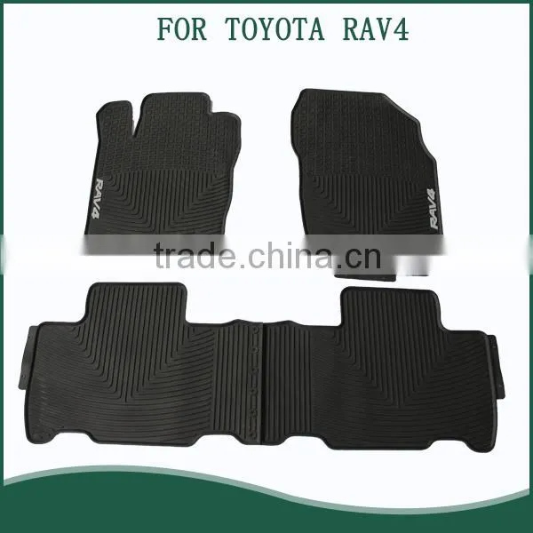Wholesale Custom Full Set Position 3D Rubber PVC Auto Car Floor Mats For TOYOTA RAV photo-2