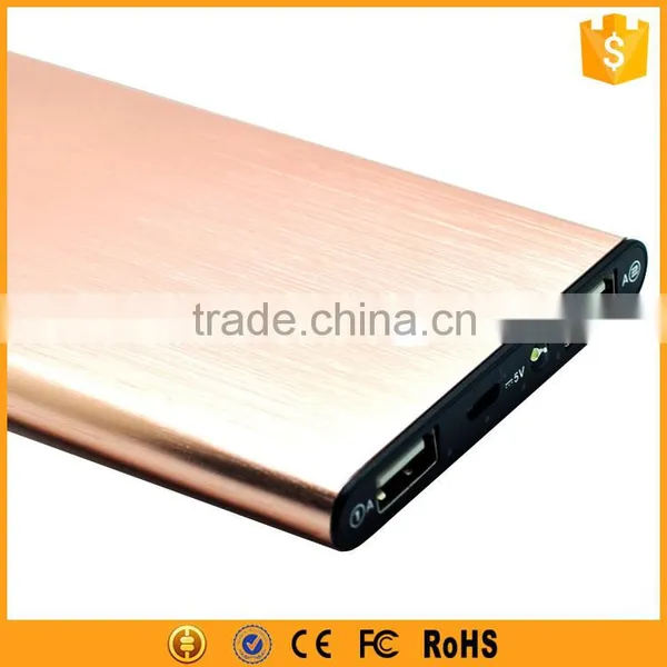 Portable External Battery Charger 5200 MAh Power Bank Metal Slim photo-3