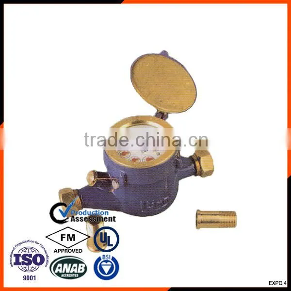 Rotary-vane Dry-dial Single-jet Water Meter