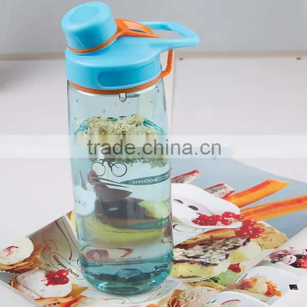Food Grade Sports Water Bottle With Handle/plastic Drinking Water Bottle Quality Choice photo-3
