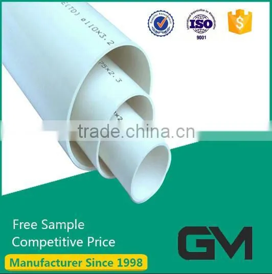 Directly Supply White or Grey 200mm Upvc Pipe for Drain Water photo-2