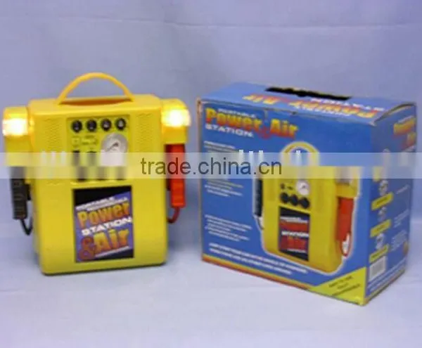 Factory Selling of 12v High Quality Car Jump Start With Air Compressor