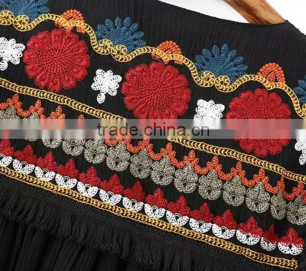 Cheap China Wholesale Clothing Embroidery Tassel Coat photo-4
