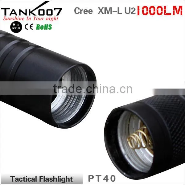 Army Torch Light 1000 Lumens Tactical Flashlight Special Flashlights Tactical PT40 photo-6