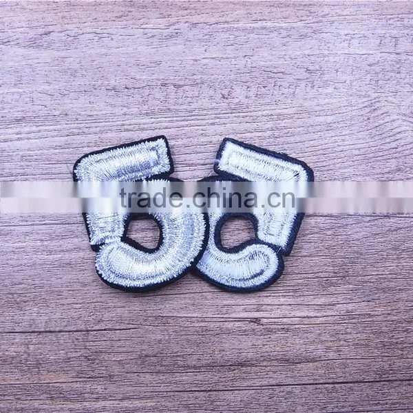 High Quality Knitting Number Embroidered Chapter photo-2