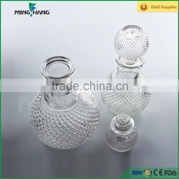 250ml Liquor Glass Bottle With Glass Cap photo-5