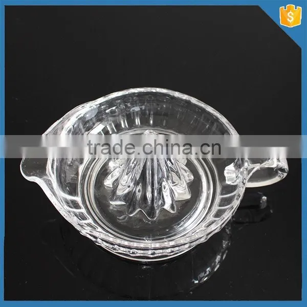 LXHY-J007 Hand Made Crystal Glass Hand Juicer for Citrus Fruit Lemon