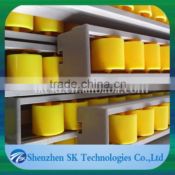 Different Color Roller Track For Pipe Rack