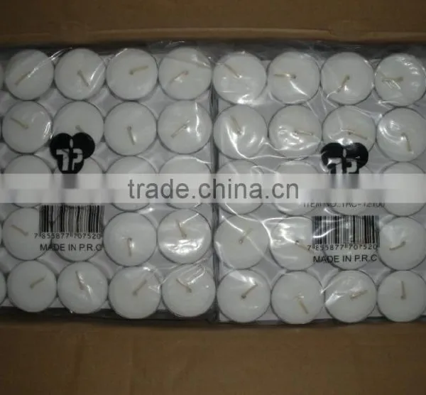 Popular White Tea Light 100 Pcs