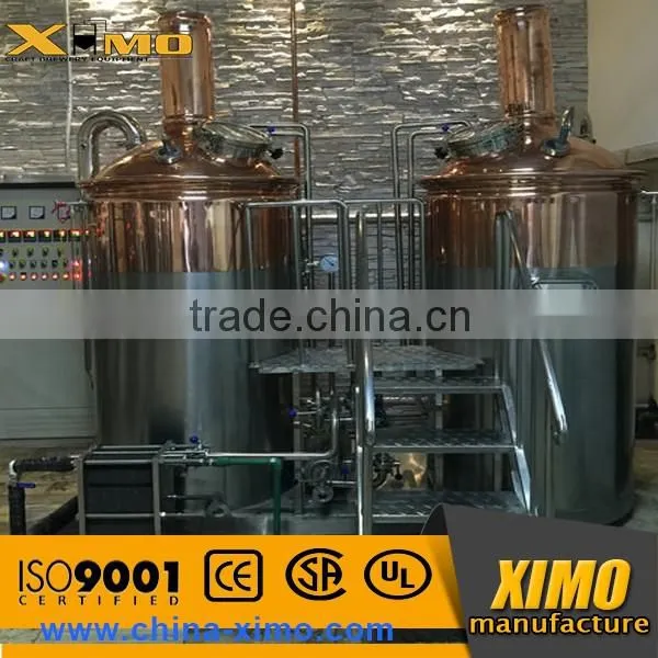 Luxurious Micro Copper Brewery Equipment From Manufacture for Sale photo-2