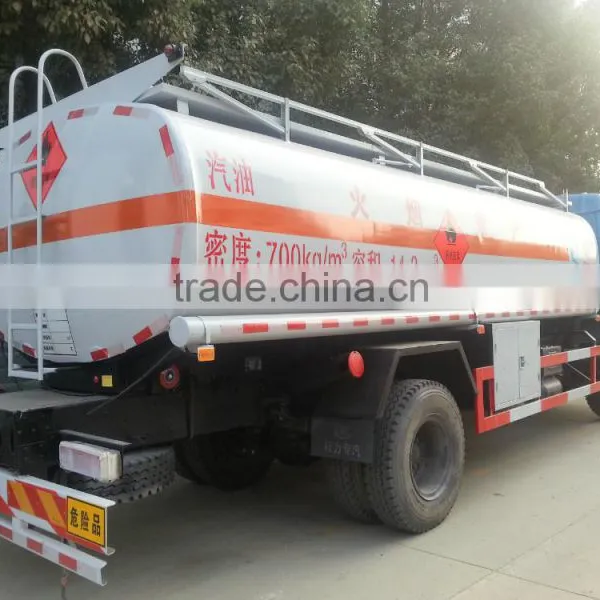 2 Axles Dongfeng Oil Truck Fuel Tank Truck 17000-18000 Lit Litres Literes photo-4