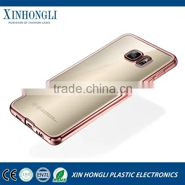 Colorful Transparent Electroplating Mobile Phone Case for Samsung S7 photo-4