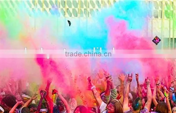 Holi Festivals Celebrations Occasions Powder For Sport Fun Party Gulal Powder Non-explosive Color Run Powder photo-2